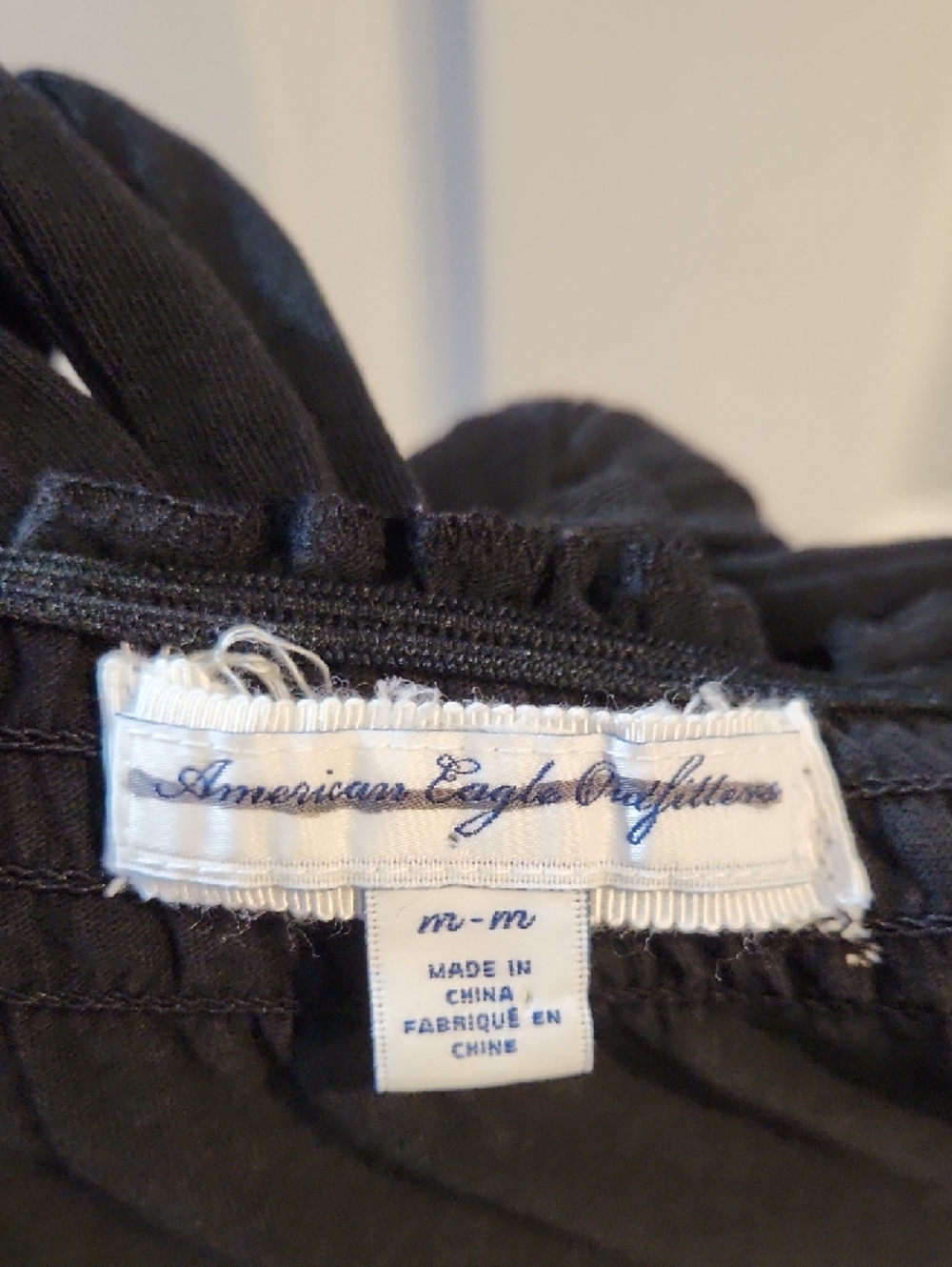 American Eagle Outfitters Black Spaghetti-Strap Maxi Dress - Picture 5 of 5